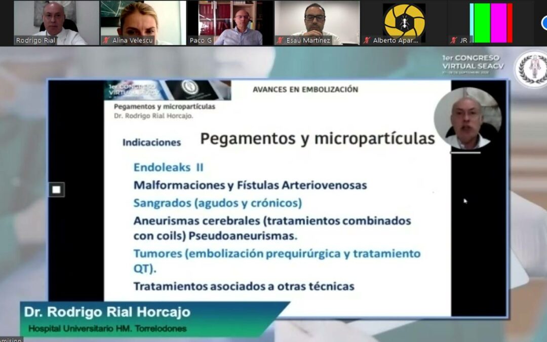 Primer Congreso Virtual de la Sociedad Española de Angiología y Cirugía Vascular.