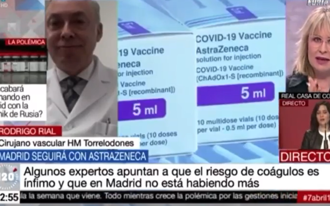 Entrevista del Dr. Rodrigo Rial para Telemadrid.