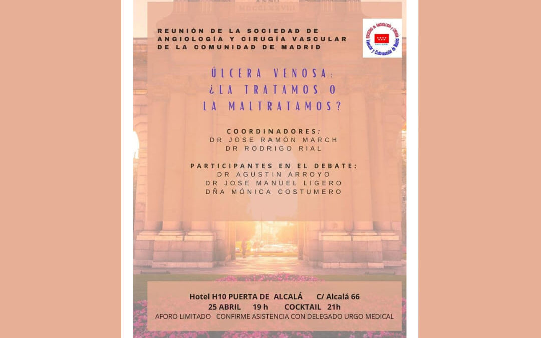 Reunión de la Sociedad Madrileña de Cirugía Vascular